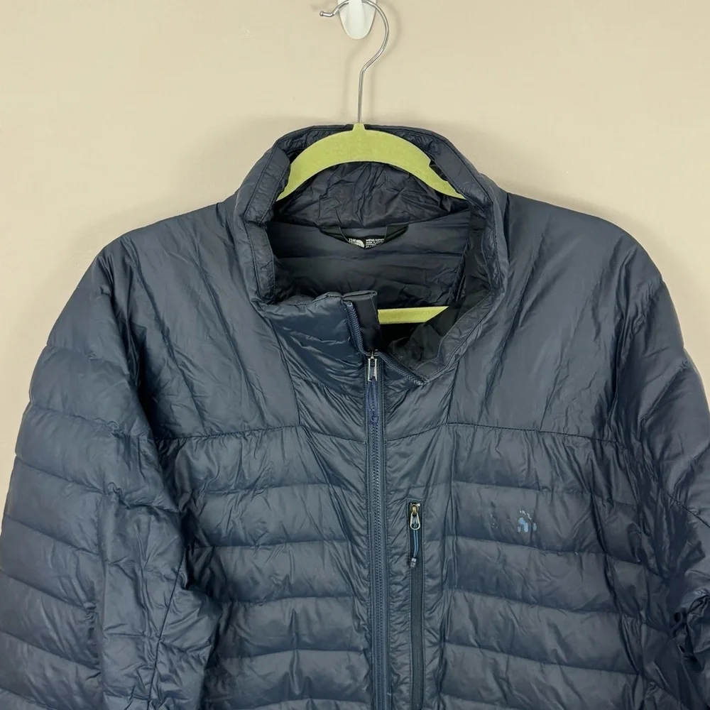 The North Face Lightweight Down Puffer Jacket Coat Navy Blue Men’s Size XL